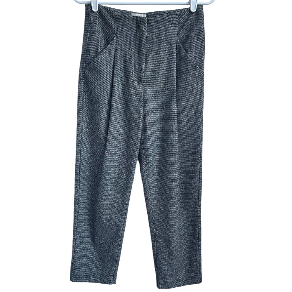 Wilfred Free‎ Womens Wool Blend High Waist Pleated Trousers Career Casual Gray 0
